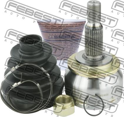 Febest 0410-NA8W - Шарнирный комплект, ШРУС, приводной вал parts5.com