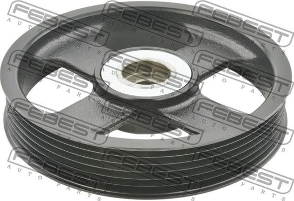 Febest 0488-CY4A - Направляющий ролик, поликлиновый ремень parts5.com