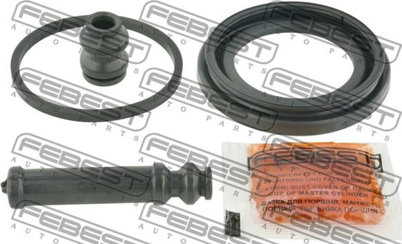 Febest 0475-CS2F - Ремкомплект, тормозной суппорт parts5.com