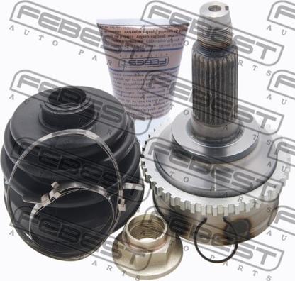 Febest 0510-041A44 - Шарнирный комплект, ШРУС, приводной вал parts5.com