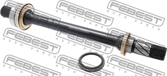 Febest 0512-6GG - Приводной вал parts5.com