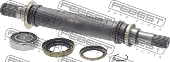 Febest 0512-BL16MT - Приводной вал parts5.com