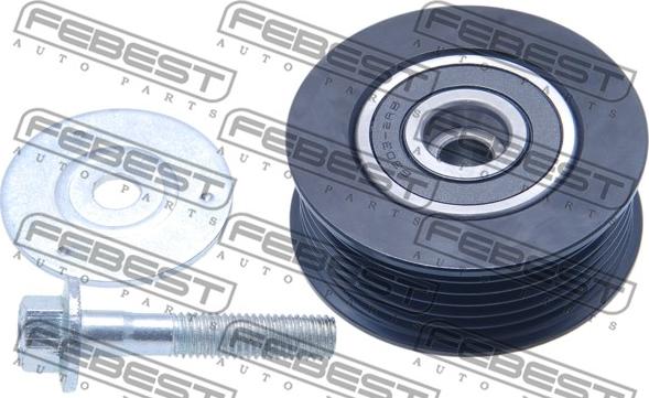 Febest 0588-GL - Направляющий ролик, поликлиновый ремень parts5.com