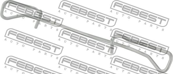 Febest 0103-001 - Пружина, колодки дискового тормоза parts5.com