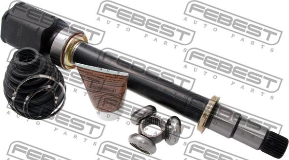 Febest 0111GSV40RH - Шарнирный комплект, ШРУС, приводной вал parts5.com