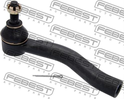 Febest 0121-ZZE120L - Наконечник рулевой тяги, шарнир parts5.com