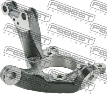 Febest 0128-ZZE150FLH - Поворотный кулак, подвеска колеса parts5.com