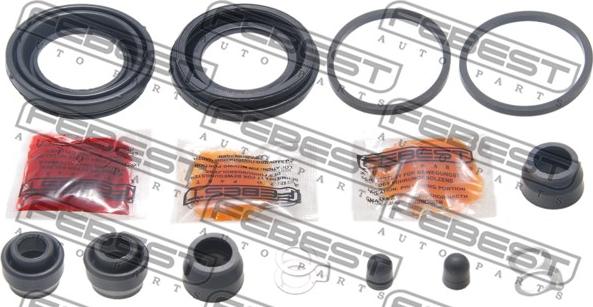 Febest 0175-HDJ100R - Ремкомплект, тормозной суппорт parts5.com