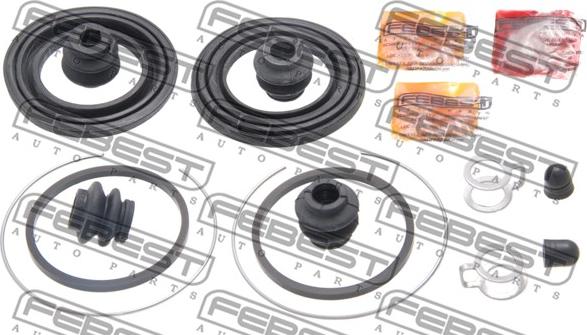 Febest 0175-SCP10F - Ремкомплект, тормозной суппорт parts5.com