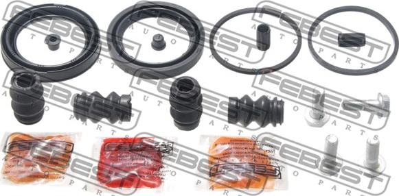 Febest 0175-ZRE151F - Ремкомплект, тормозной суппорт parts5.com