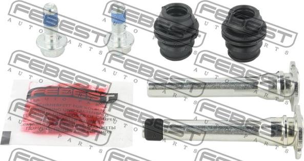 Febest 0874-G12F-KIT - Направляющий болт, корпус скобы тормоза parts5.com