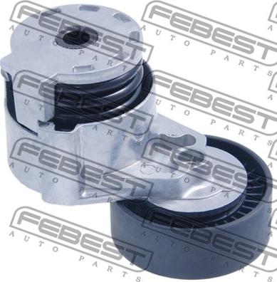 Febest 0290-J10E - Натяжитель, поликлиновый ремень parts5.com