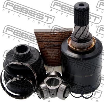 Febest 0211-J1016LH - Шарнирный комплект, ШРУС, приводной вал parts5.com