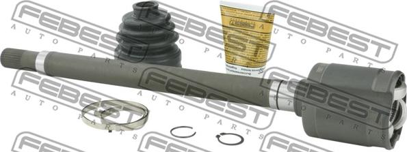 Febest 0211-T31RH - Шарнирный комплект, ШРУС, приводной вал parts5.com