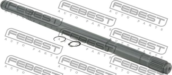 Febest 0212-K12LH - Приводной вал parts5.com