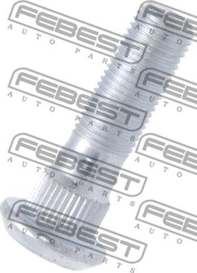 Febest 0284-004 - Болт крепления колеса parts5.com