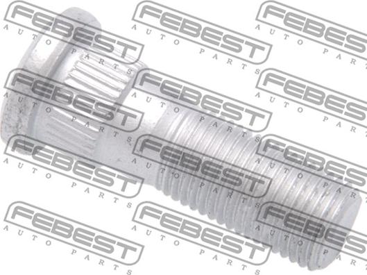 Febest 0284-002 - Болт крепления колеса parts5.com