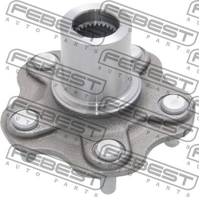 Febest 0282-S50R - Ступица колеса, поворотный кулак parts5.com