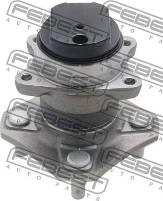 Febest 0282-Z12R - Ступица колеса, поворотный кулак parts5.com