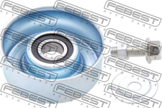 Febest 0287-J31Z - Направляющий ролик, поликлиновый ремень parts5.com