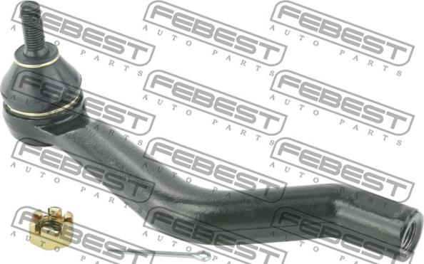 Febest 0221-J11ERH - Наконечник рулевой тяги, шарнир parts5.com