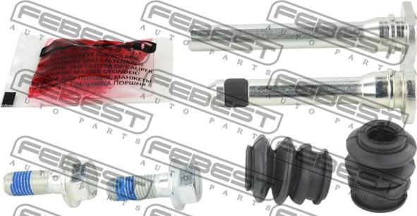 Febest 0274-J10F-KIT - Направляющий болт, корпус скобы тормоза parts5.com