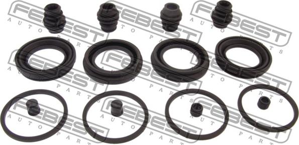 Febest 0275-T30F - Ремкомплект, тормозной суппорт parts5.com