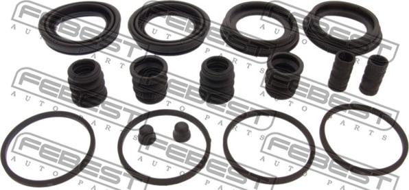 Febest 0275-Y61F - Ремкомплект, тормозной суппорт parts5.com