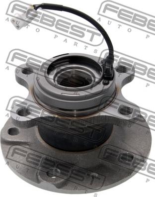 Febest 0782-RW420R - Ступица колеса, поворотный кулак parts5.com