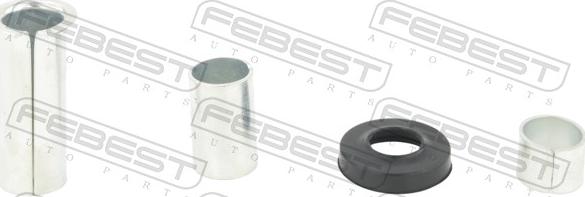 Febest 1999TR001KIT - Ремонтный комплект, рычаг натяжки поликлинового ремня parts5.com