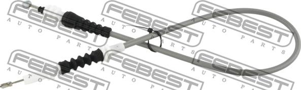 Febest 19104-F30F - Трос, замок двери parts5.com