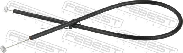 Febest 19101E46F - Тросик замка капота parts5.com