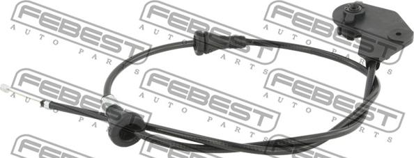 Febest 19101-E46 - Тросик замка капота parts5.com