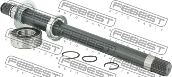 Febest 1412-ACTWD2RH - Приводной вал parts5.com