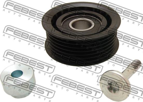 Febest 1488-001 - Направляющий ролик, поликлиновый ремень parts5.com