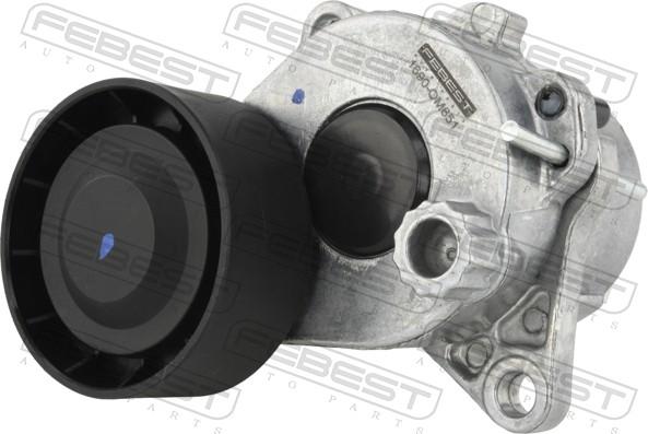 Febest 1690-OM651 - Натяжитель, поликлиновый ремень parts5.com