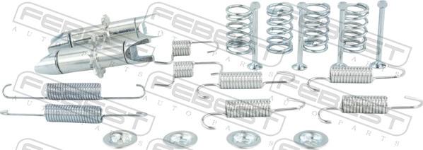 Febest 1004-J200R-KIT - Комплектующие, стояночная тормозная система parts5.com