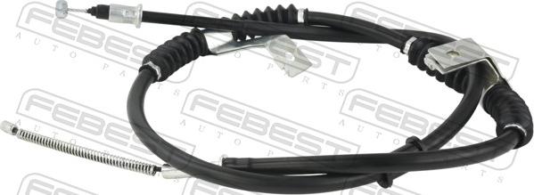 Febest 10100-J200LH - Тросик, cтояночный тормоз parts5.com