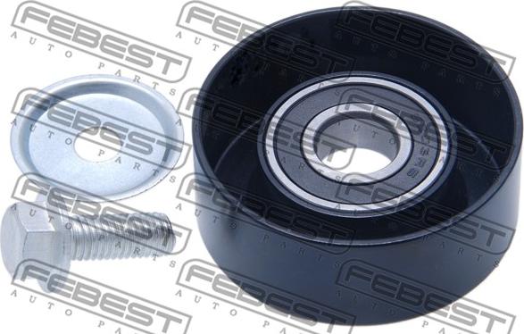 Febest 1087-J200 - Направляющий ролик, поликлиновый ремень parts5.com