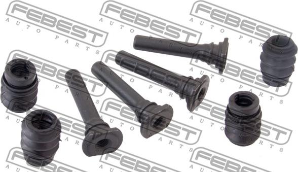 Febest 1074-T200F - Направляющий болт, корпус скобы тормоза parts5.com