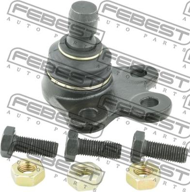 Febest 1820-J13F - Шаровая опора, несущий / направляющий шарнир parts5.com