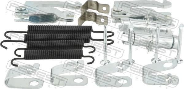 Febest 1204-H1R-KIT - Комплектующие, стояночная тормозная система parts5.com