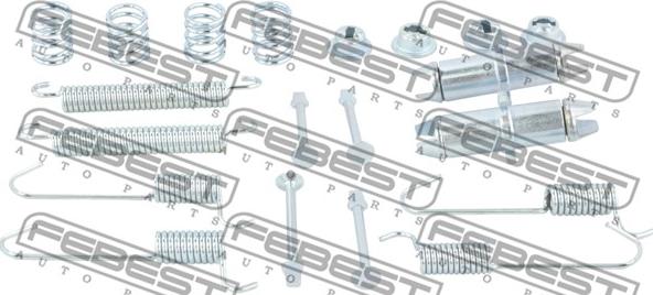 Febest 1204-IX354WDR-KIT - Комплектующие, стояночная тормозная система parts5.com