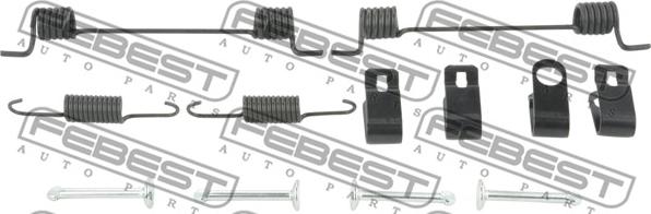 Febest 1204-SFER-KIT - Комплектующие, стояночная тормозная система parts5.com