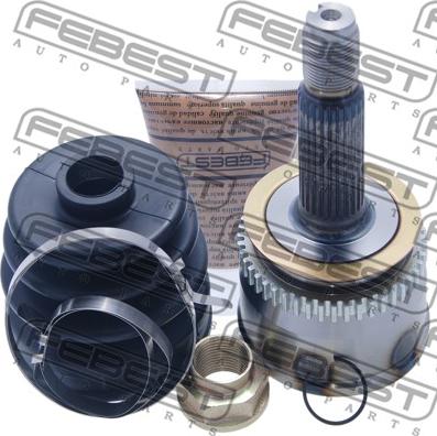 Febest 1210-012A48 - Шарнирный комплект, ШРУС, приводной вал parts5.com