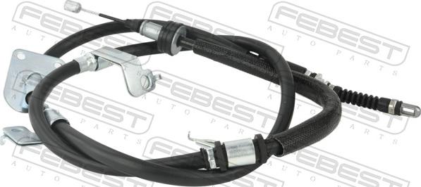 Febest 12100-D7LH - Тросик, cтояночный тормоз parts5.com