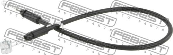 Febest 12101-F2S - Тросик замка капота parts5.com