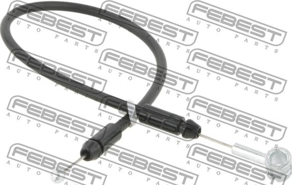 Febest 12101-SDS - Тросик замка капота parts5.com