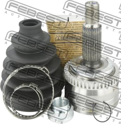 Febest 1210-CRE16A46 - Шарнирный комплект, ШРУС, приводной вал parts5.com