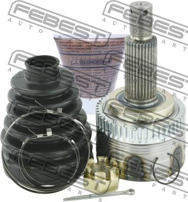 Febest 1210-IX35MTA48 - Шарнирный комплект, ШРУС, приводной вал parts5.com